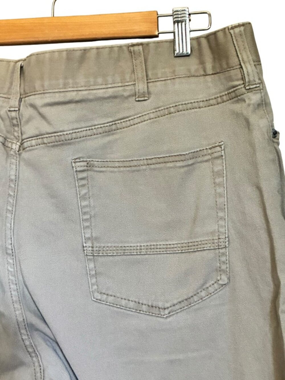 Iron Co Mens Burlap Brown Casual Pants Size 38x30 Cotton & Spandex Blend Comfort - Picture 16 of 16
